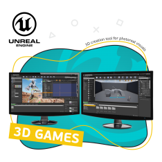 Unreal Engine 4. Игровой движок - КИБЕРшкола программирования для детей, компьютерные курсы для школьников, начинающих и подростков - KIBERone г. Коломна