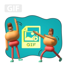 Gif-анимация - КИБЕРшкола программирования для детей, компьютерные курсы для школьников, начинающих и подростков - KIBERone г. Коломна