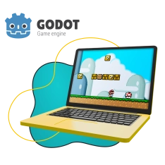 Godot. Основа создания легендарных игр - КИБЕРшкола программирования для детей, компьютерные курсы для школьников, начинающих и подростков - KIBERone г. Коломна
