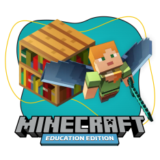 Minecraft Education - КИБЕРшкола программирования для детей, компьютерные курсы для школьников, начинающих и подростков - KIBERone г. Коломна