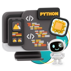 Мой первый сайт с мозгами: Python + AI - КИБЕРшкола программирования для детей, компьютерные курсы для школьников, начинающих и подростков - KIBERone г. Коломна