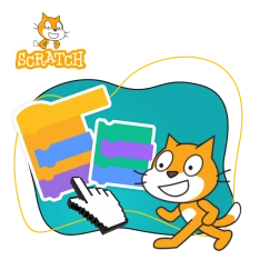Scratch. Продвинутый уровень – создаём игры, как маленькие разработчики! - КИБЕРшкола программирования для детей, компьютерные курсы для школьников, начинающих и подростков - KIBERone г. Коломна