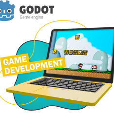 Godot.  Основа создания легендарных игр - КИБЕРшкола программирования для детей, компьютерные курсы для школьников, начинающих и подростков - KIBERone г. Коломна