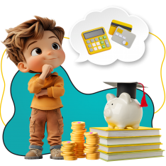 Финансовый интеллект вместе KIBERone - КИБЕРшкола программирования для детей, компьютерные курсы для школьников, начинающих и подростков - KIBERone г. Коломна