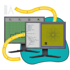 Исполнители чертежник и черепашка - КИБЕРшкола программирования для детей, компьютерные курсы для школьников, начинающих и подростков - KIBERone г. Коломна