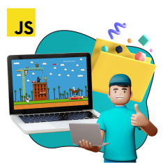 Программирование на JavaScript. Учимся создавать игры! - КИБЕРшкола программирования для детей, компьютерные курсы для школьников, начинающих и подростков - KIBERone г. Коломна
