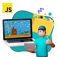 JavaScript + AI. Проектное обучение + геймификация + AI-помощники - КИБЕРшкола программирования для детей, компьютерные курсы для школьников, начинающих и подростков - KIBERone г. Коломна