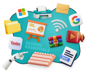 Цифровая база для школьника - КИБЕРшкола программирования для детей, компьютерные курсы для школьников, начинающих и подростков - KIBERone г. Коломна